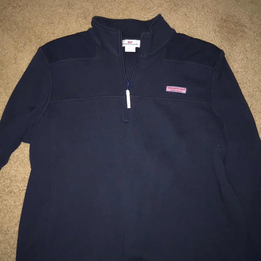 Vineyard Vines zip up pullover